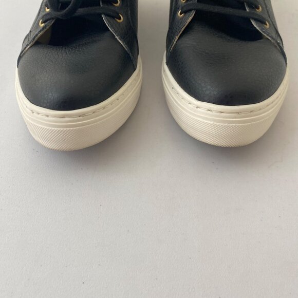 Sarah Flint Platform Sneakers Shoes Black White - Picture 5 of 10
